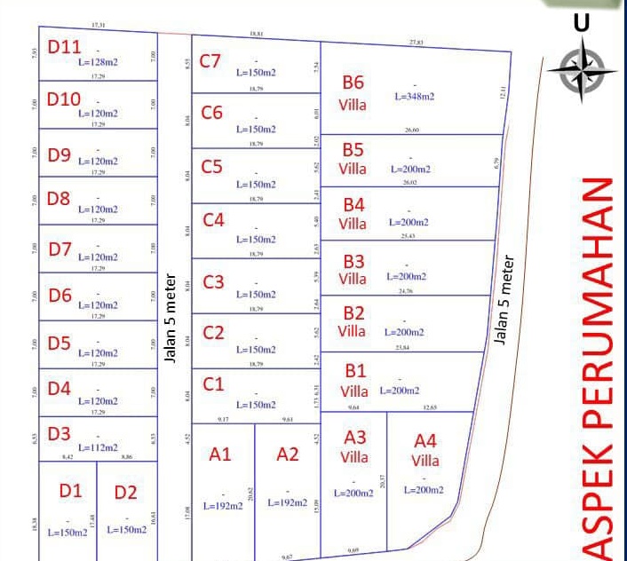 Tanah Kavling dijual di Bali