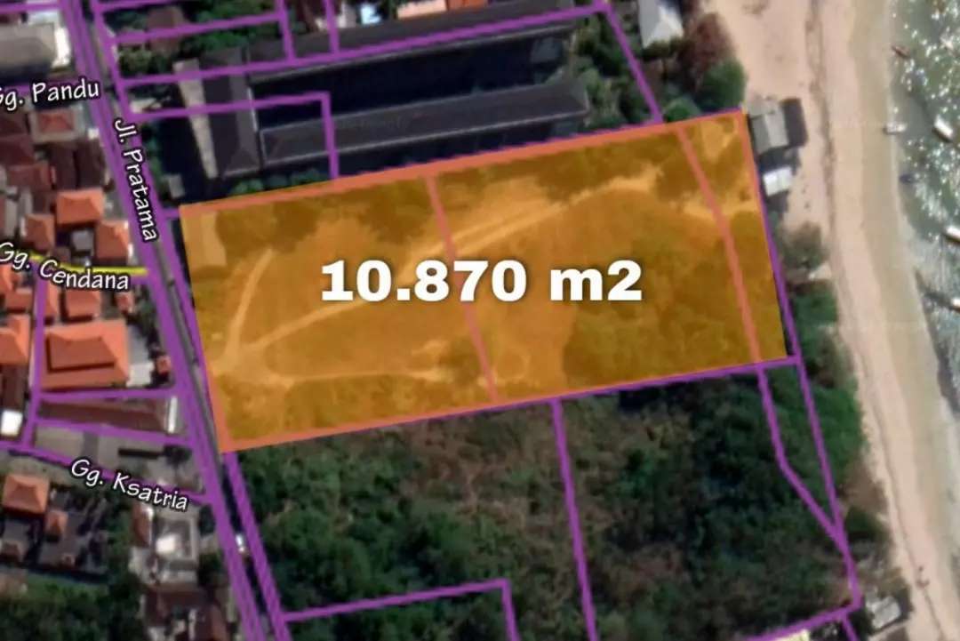 Tanah Los Pantai dijual di Tanjung Benoa