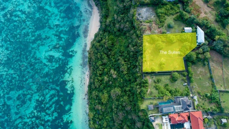 Tanah Los Tebing dijual di Pantai Pandawa