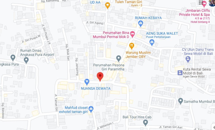 Tanah dijual di Benoa