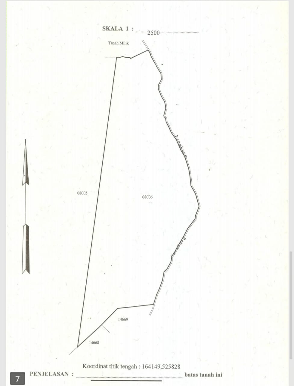 Tanah dijual di Goa Gong