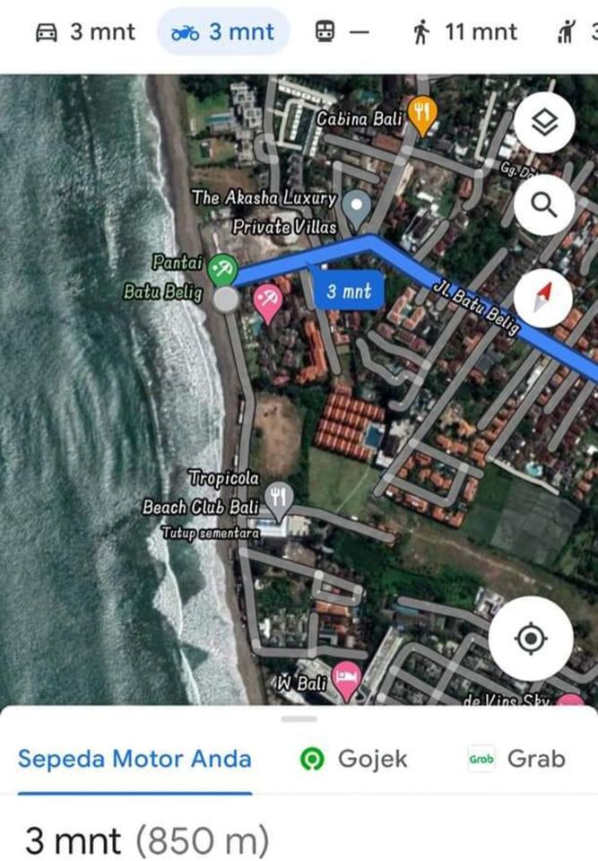Tanah dijual di Kuta