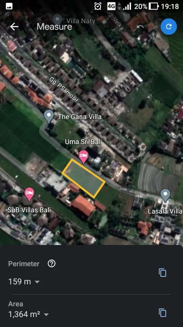 Tanah dijual di Umalas Bali